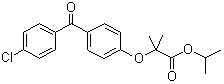 CAS 登录号：49562-28-9, 非诺贝特, 2-甲基-2-(4-(4-氯苯甲酰基)苯氧基)丙酸异丙酯