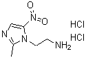 CAS 登录号：49575-10-2, 2-甲基-5-硝基-1H-咪唑-1-乙胺二盐酸盐