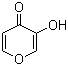 CAS 登录号：496-63-9, 焦袂康酸, 3-羟基-4H-吡喃-4-酮