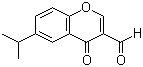 structure of CAS# 49619-58-1, 3-Formyl-6-isopropylchromone