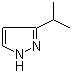 CAS # 49633-25-2, 3-Isopropylpyrazole, 3-(1-Methylethyl)-1H-pyrazole