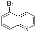 structure of CAS# 4964-71-0, 5-溴喹啉