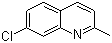 7-氯喹哪啶分子结构 (CAS 4965-33-7)