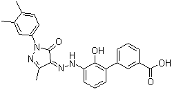 structure of CAS# 496775-61-2, 伊屈泼帕