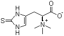 CAS 登录号：497-30-3, 麦角硫因, 2-巯基组氨酸甜菜碱