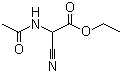 CAS 登录号：4977-62-2, N-乙酰基-2-氰基甘氨酸乙酯