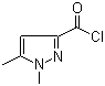 structure of CAS# 49783-84-8, 1,5-二甲基-1H-吡唑-3-甲酰氯