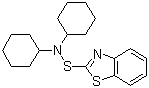 structure of CAS# 4979-32-2, N,N-二环己基-2-苯并噻唑次磺酰胺