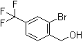2-溴-4-(三氟甲基)苯甲醇分子结构 (CAS 497959-33-8)