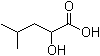 structure of CAS# 498-36-2, DL-2-Hydroxyisocaproic acid