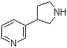 CAS 登录号：498548-09-7, (-)-3-(3-吡咯烷基)吡啶