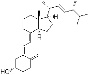 structure of CAS# 50-14-6, alpha-骨化醇