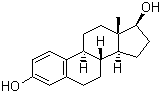 structure of CAS# 50-28-2, Estradiol