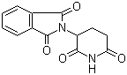 structure of CAS# 50-35-1, 沙利度胺