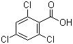 structure of CAS# 50-43-1, 2,4,6-三氯苯甲酸
