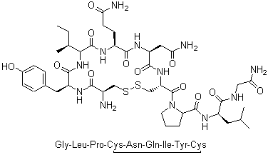 structure of CAS# 50-56-6, 缩宫素