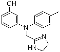 CAS 登录号：50-60-2, 酚妥拉明, 3-[[(4,5-二氢-1H-咪唑-2-基)甲基](4-甲苯基)氨基]苯酚
