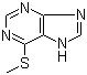 structure of CAS# 50-66-8, 6-(甲硫基)嘌呤