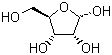 structure of CAS# 50-69-1, D-核糖