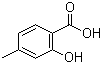 4-甲基水杨酸分子结构 (CAS 50-85-1)