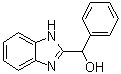 structure of CAS# 50-97-5, 2-(羟基苯基甲基)苯并咪唑