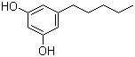 structure of CAS# 500-66-3, 3,5-二羟基戊苯
