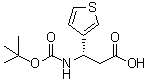 CAS # 500770-67-2, (betaS)-beta-[[(1,1-Dimethylethoxy)carbonyl]amino]-3-thiophenepropanoic acid