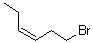 structure of CAS# 5009-31-4, (Z)-1-溴-3-己烯