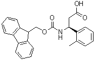 structure of CAS# 501015-26-5, (betaS)-beta-[[(9H-芴-9-基甲氧基)羰基]氨基]-2-甲基苯丙酸