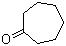 Cycloheptanone molecular structure (CAS 502-42-1)