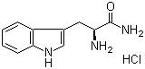 structure of CAS# 5022-65-1, L-Tryptophanamide hydrochloride