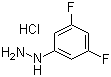 structure of CAS# 502496-27-7, 3,5-二氟苯肼盐酸盐