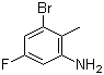 structure of CAS# 502496-36-8, 3-溴-5-氟-2-甲基苯胺