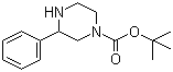 structure of CAS# 502649-25-4, N-1-Boc-3-苯基哌嗪
