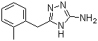 structure of CAS# 502685-45-2, 5-(2-甲基苄基)-4H-1,2,4-三唑-3-胺
