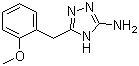 CAS 登录号：502685-70-3, 5-(2-甲氧基苄基)-4H-1,2,4-三唑-3-胺