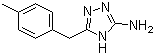 CAS 登录号：502685-85-0, 5-(4-甲基苄基)-4H-1,2,4-三唑-3-胺
