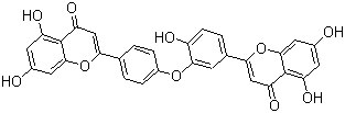 structure of CAS# 50276-96-5, 金银花双黄酮