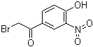 CAS 登录号：5029-61-8, 2-溴-4'-羟基-3'-硝基苯乙酮
