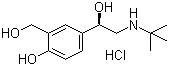 structure of CAS# 50293-90-8, 盐酸左旋沙丁胺醇
