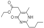 structure of CAS# 503155-65-5, 2-丁基-1,4-二氢-6-甲基-4-氧代-5-嘧啶乙酸乙酯