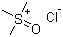 Trimethyloxosulfonium chloride molecular structure (CAS 5034-06-0)