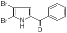 structure of CAS# 50372-61-7, 4,5-二溴-2-苯甲酰基吡咯