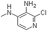 structure of CAS# 50432-67-2, 2-氯-N4-甲基吡啶-3,4-二胺