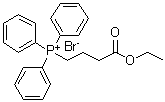 structure of CAS# 50479-11-3, [3-(乙氧羰基)丙基]三苯基溴化鏻