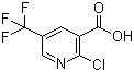 structure of CAS# 505084-59-3, 2-Chloro-5-(trifluoromethyl)pyridine-3-carboxylic acid