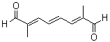 structure of CAS# 5056-17-7, (E,E,E)-2,7-二甲基-2,4,6-辛三烯-1,8-二醛