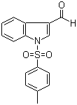 structure of CAS# 50562-79-3, 1-[(4-甲基苯基)磺酰基]-1H-吲哚-3-甲醛