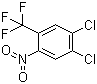 structure of CAS# 50594-31-5, 3,4-二氯-6-硝基三氟甲苯