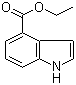 structure of CAS# 50614-84-1, 吲哚-4-甲酸乙酯